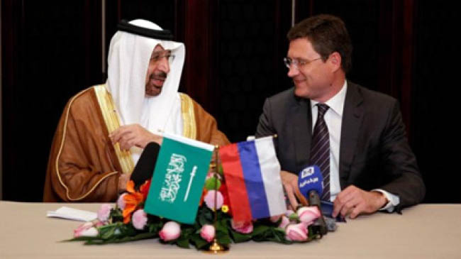 عربستان و روسیه توافق محدود کردن تولید نفت را تمدید کردند